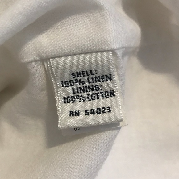 *DONATING 8/17* Banana Republic White Linen Skirt - Picture 4 of 5